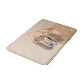Bloedhond schilderen - Kute Original Dog Art Badmat (Gekanteld)