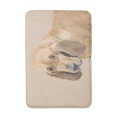 Bloedhond schilderen - Kute Original Dog Art Badmat (Voorkant Verticaal)