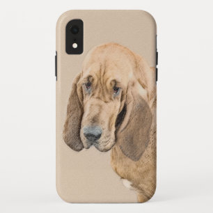Bloedhond schilderen - Kute Original Dog Art Case-Mate iPhone Case