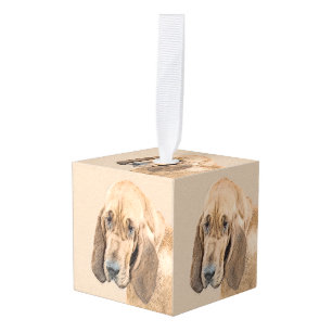 Bloedhond schilderen - Kute Original Dog Art Decoratie