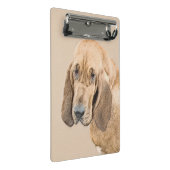 Bloedhond schilderen - Kute Original Dog Art Mini Klembord (Schuin)