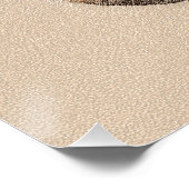 Bloedhond schilderen - Kute Original Dog Art Poster (Hoek)