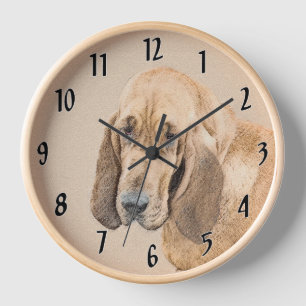 Bloedhond Schilderij - Mooie Originele Honden Kuns