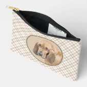 Bloedhond Schilderij Rood Schattige Scent Hound Do Etui (Open)