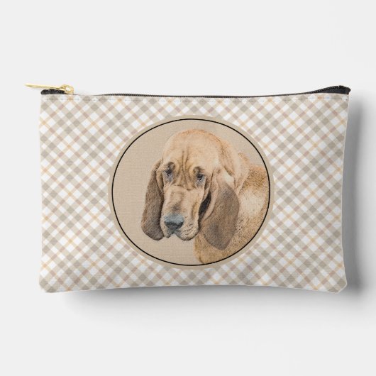 Bloedhond Schilderij Rood Schattige Scent Hound Do Etui (Voorkant)
