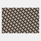 Bloedhond Schilderij Rood Schattige Scent Hound Do Inpakpapier Vel (Voorkant 3)