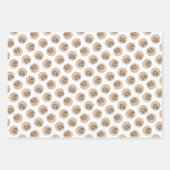 Bloedhond Schilderij Rood Schattige Scent Hound Do Inpakpapier Vel (Voorkant 2)