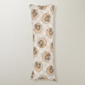 Bloedhond Schilderij Rood Schattige Scent Hound Do Lichaamskussen (Voorkant Verticaal)