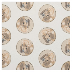 Bloedhond Schilderij Rood Schattige Scent Hound Do Stof