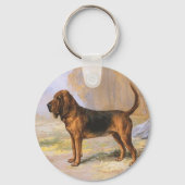Bloedhond Sleutelhanger (Voorkant)