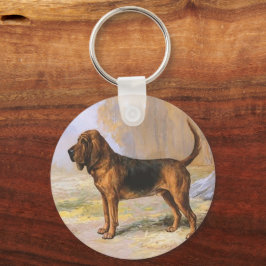 Bloedhond Sleutelhanger