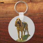 bloedhond sleutelhanger (Voorkant)