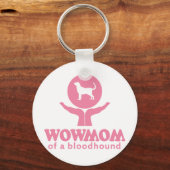 bloedhond sleutelhanger (Voorkant)