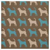 bloedhond stof (Swatch)