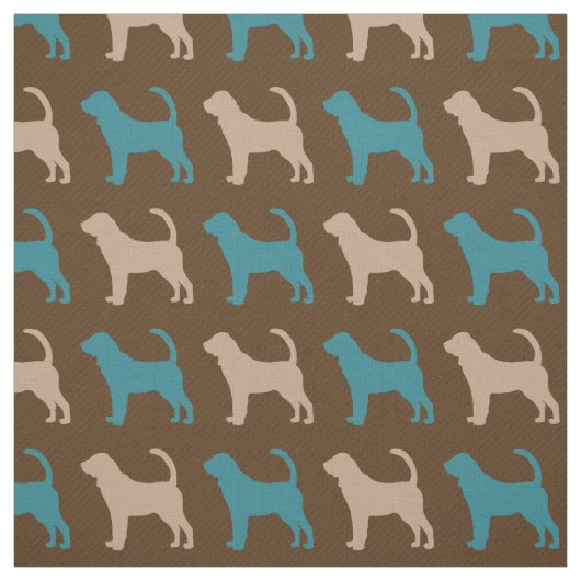 bloedhond stof (Swatch)