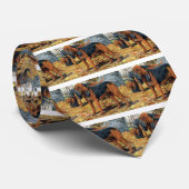 Bloedhond stropdas (Opgerold)