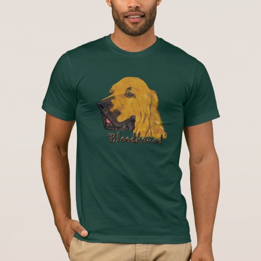 Bloedhond t-shirt (Voorkant)