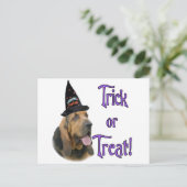 bloedhond truc briefkaart (Staand voorkant)