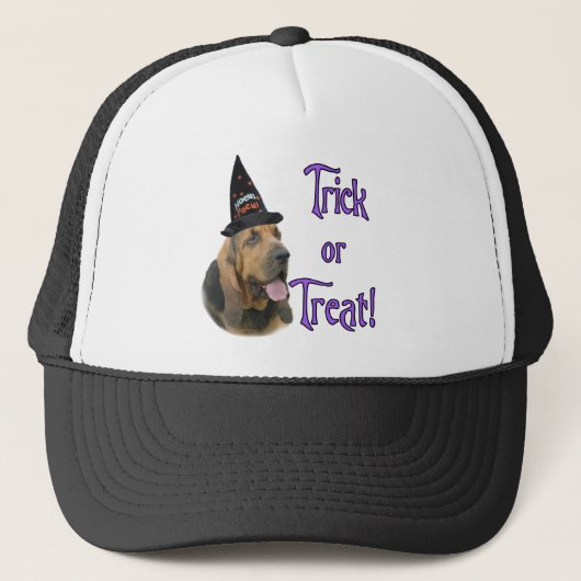 bloedhond truc trucker pet (Voorkant)