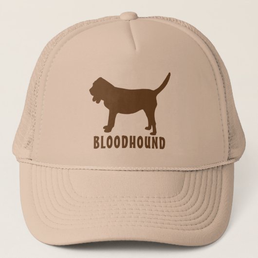 bloedhond trucker pet (Voorkant)