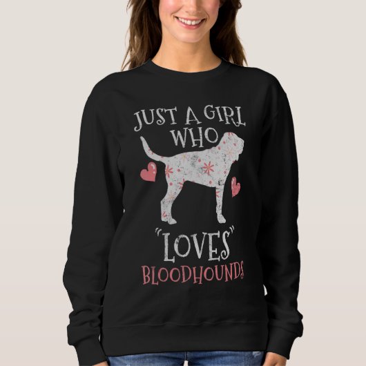 Bloedhond Vintage Trui (Voorkant)