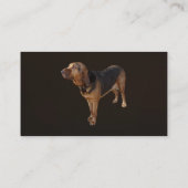 bloedhond visitekaartje (Achterkant)