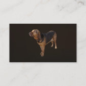 bloedhond visitekaartje (Achterkant)
