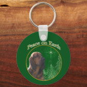 bloedhond vrede sleutelhanger (Voorkant)