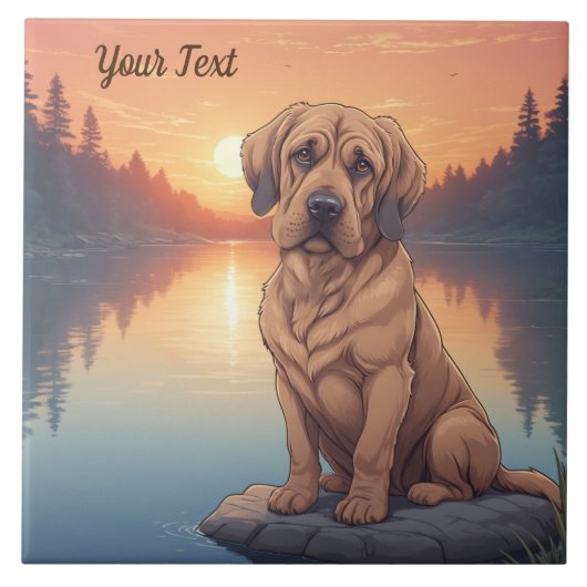 Bloedhonden bij Lake Tegeltje (Voorkant)