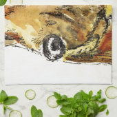 Bloedhonden Theedoek (Gevouwen)