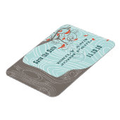 Bloedhoutkorrel Sla de datum op Magneet (Linkerzijde)