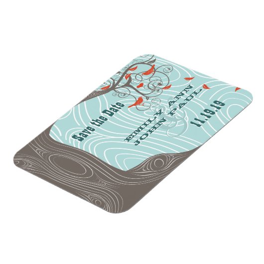 Bloedhoutkorrel Sla de datum op Magneet (Linkerzijde)