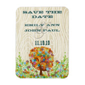 Bloedhoutkorrel Sla de datum op Magneet (Verticaal)