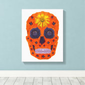 Bloedhuid 1 canvas afdruk (Insitu (Houten vloer))
