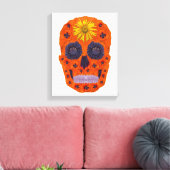 Bloedhuid 1 canvas afdruk (Insitu (Woonkamer))