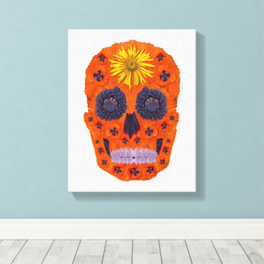 Bloedhuid 1 canvas afdruk (Insitu (Houten vloer))