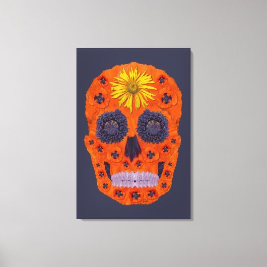 Bloedhuid 1 canvas afdruk (Voorkant)