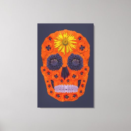 Bloedhuid 1 canvas afdruk (Voorkant)