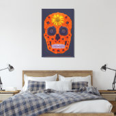 Bloedhuid 1 canvas afdruk (Insitu (Slaapkamer))