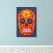Bloedhuid 1 canvas afdruk (Insitu (Houten vloer))
