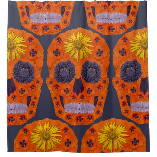 Bloedhuid 1 douchegordijn (Voorkant)