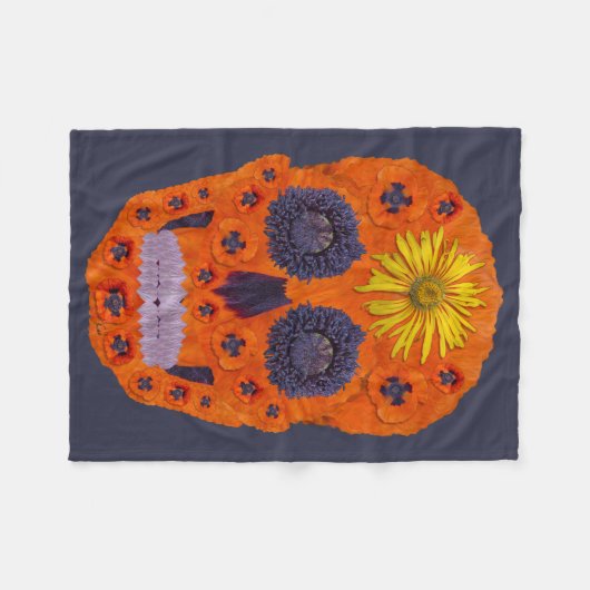 Bloedhuid 1 fleece deken (Voorkant (Horizontaal))