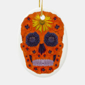 Bloedhuid 1 keramisch ornament (Achterkant)