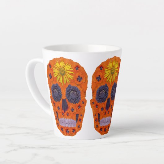 Bloedhuid 1 latte mok (Linkerhoek)