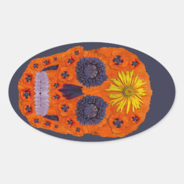 Bloedhuid 1 ovale sticker