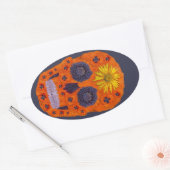 Bloedhuid 1 ovale sticker (Envelop)