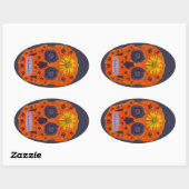 Bloedhuid 1 ovale sticker (Vel)