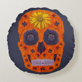 Bloedhuid 1 rond kussen