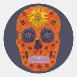 Bloedhuid 1 ronde sticker