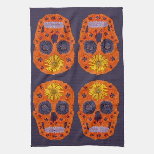 Bloedhuid 1 theedoek (Verticaal)